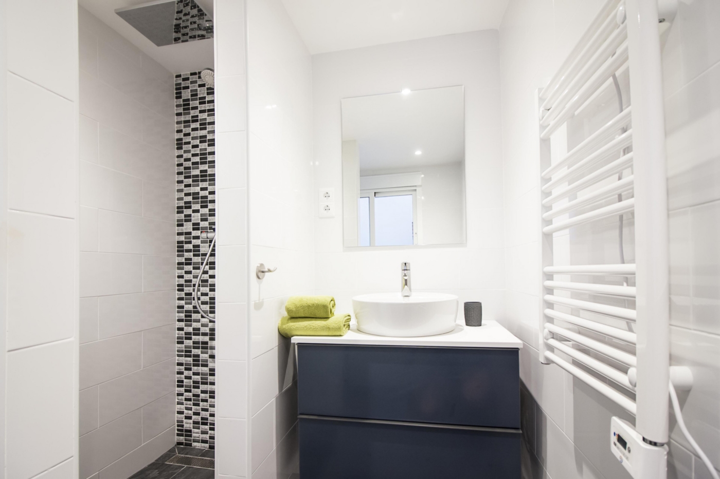 Badkamer appartement Trinidad, opgeleverd